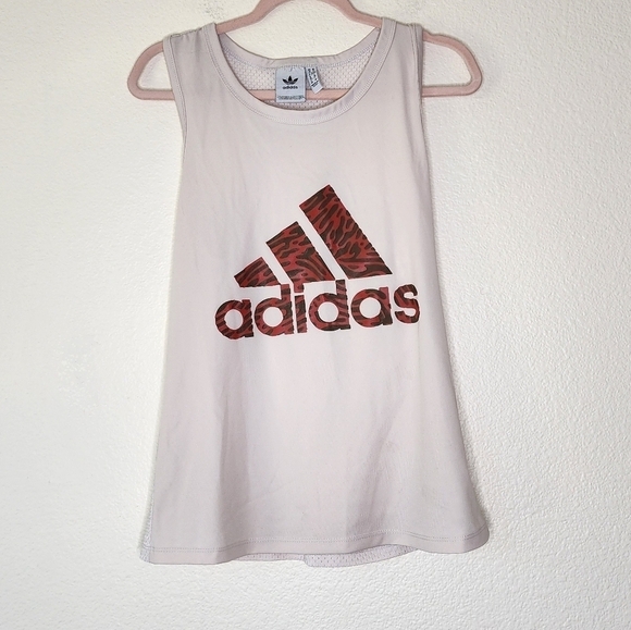 Adidas Animal Print Logo Tank M - Picture 2 of 5